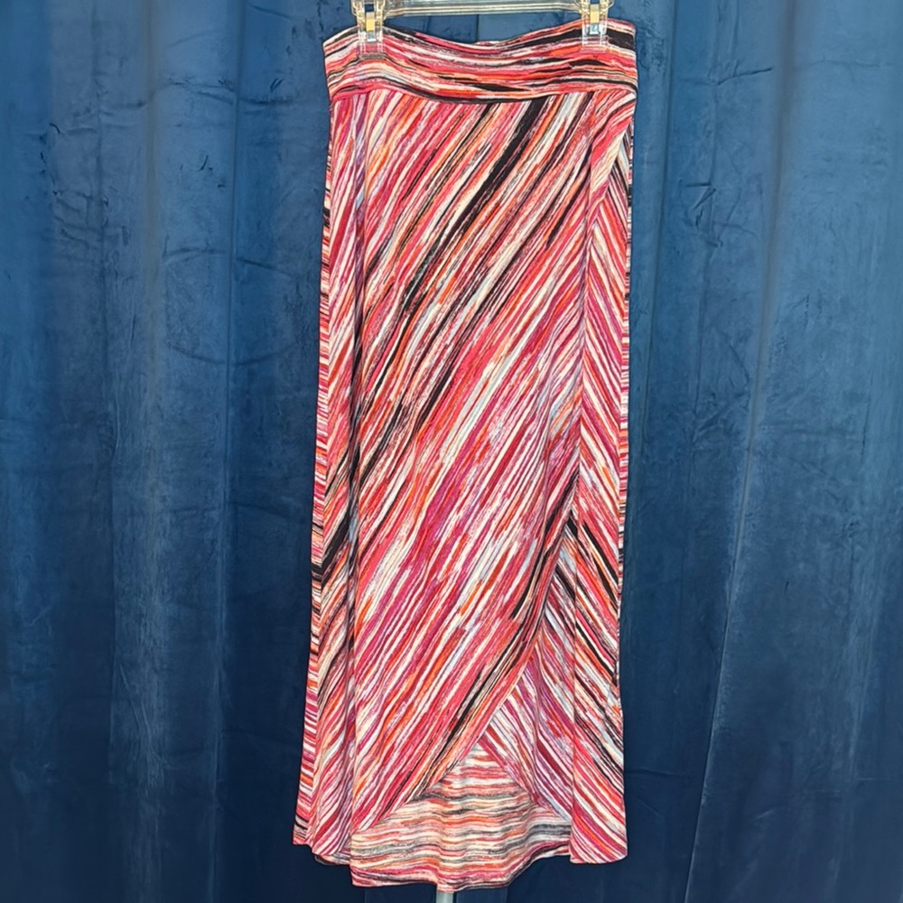 Dakini Women’s Multi Color Resort Maxi Skirt Sz S Small